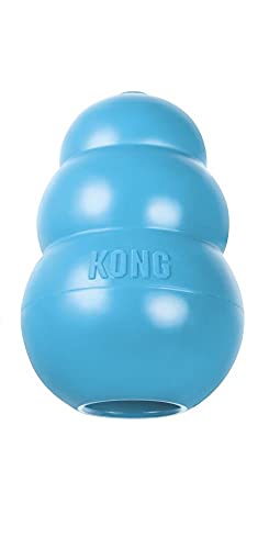 KONG Natural Teething Rubber Toy for Medium Puppies