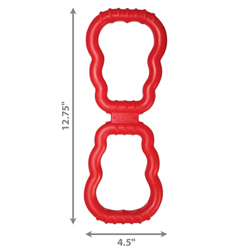 KONG Durable Stretchy Rubber Tug of War Dog Toy
