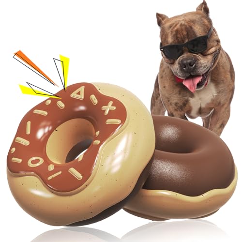 Indestructible Squeaky Dog Chew Toy for Aggressive Chewers