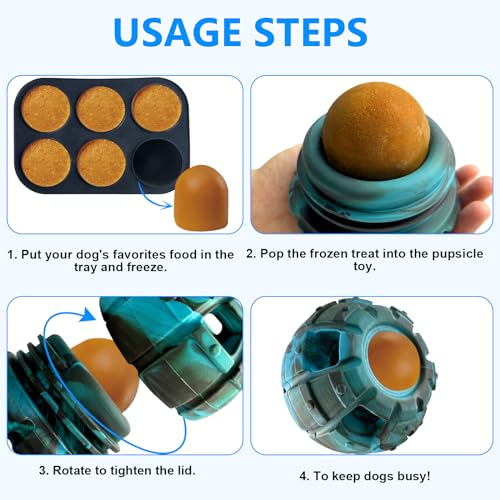 Yipetor Pupsicle Treat Dispensing Large Chew Toy