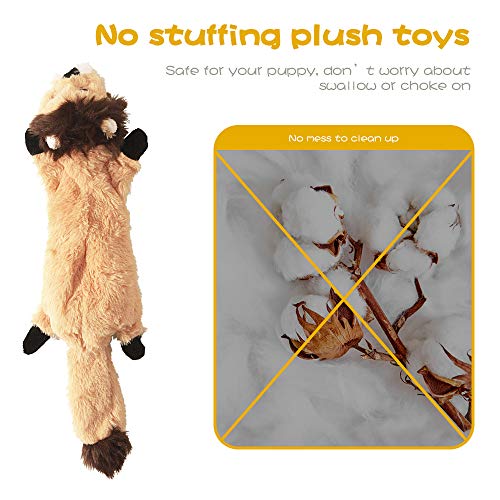 No Stuffing Squeak Toy for Dogs Chewers