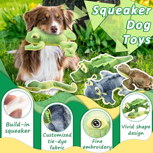 LECHONG Woodland Dog Toy Bundle - 5 Pack