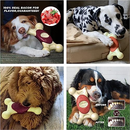 Indestructible Dog Toys for Aggressive Chewers, Medium/Large Breed