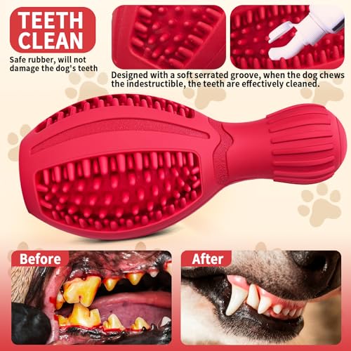 Interactive Squeaky Tough Dog Chew Toy for Medium/Large Dogs