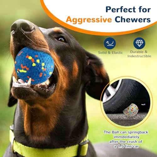 Durable Dog Toy Balls for Medium to Large Dogs
