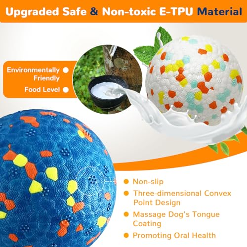 Durable Dog Toy Balls for Medium to Large Dogs