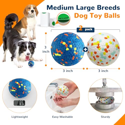 Durable Dog Toy Balls for Medium to Large Dogs