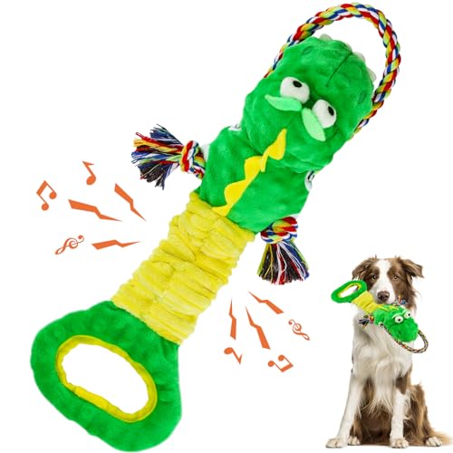 Interactive Squeaky Dog Chew Toy for Large Dogs