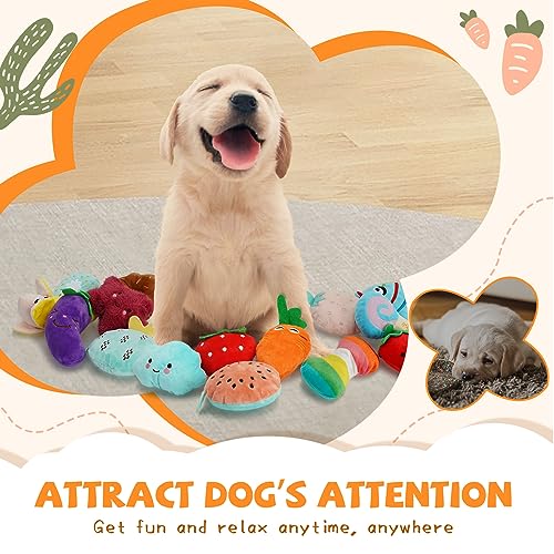 Charming Chorus Squeaky Dog Toys Set - 20 Pack