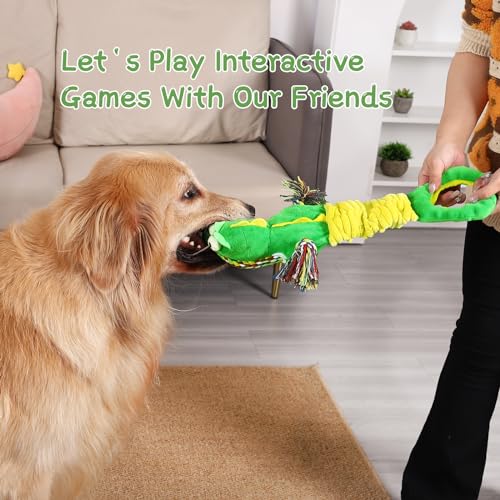 Interactive Squeaky Dog Chew Toy for Large Dogs