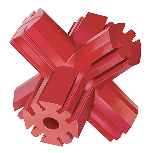KONG Jump'N Jack - Durable Rubber Chew Toy for Large Dogs