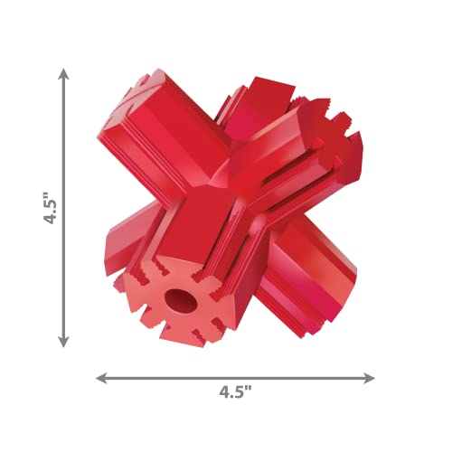 KONG Jump'N Jack - Durable Rubber Chew Toy for Large Dogs