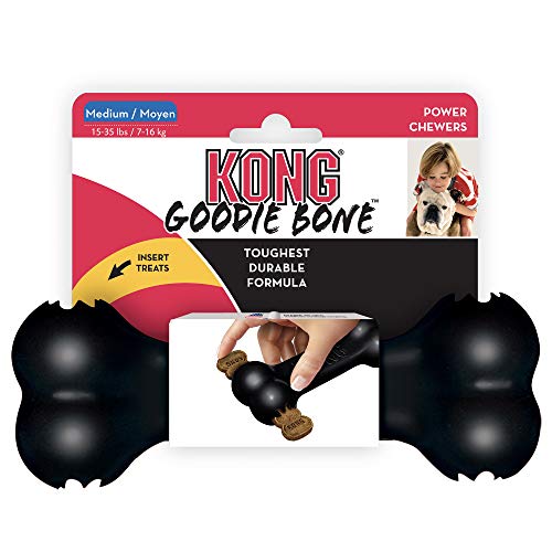 KONG Extreme Goodie Bone - Black - Medium Dogs