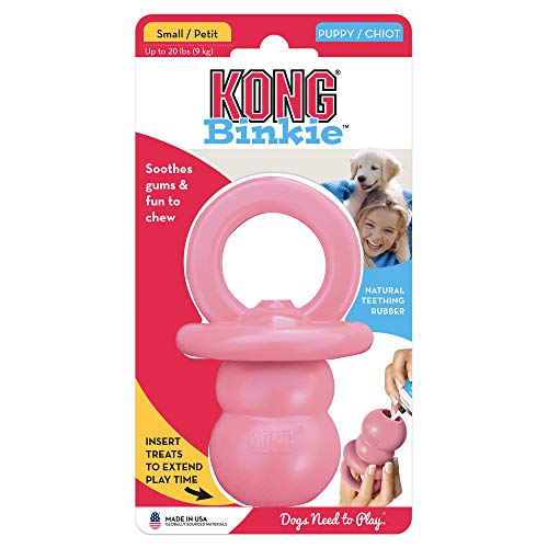 KONG Puppy Binkie - Soft Teething Toy for Dogs