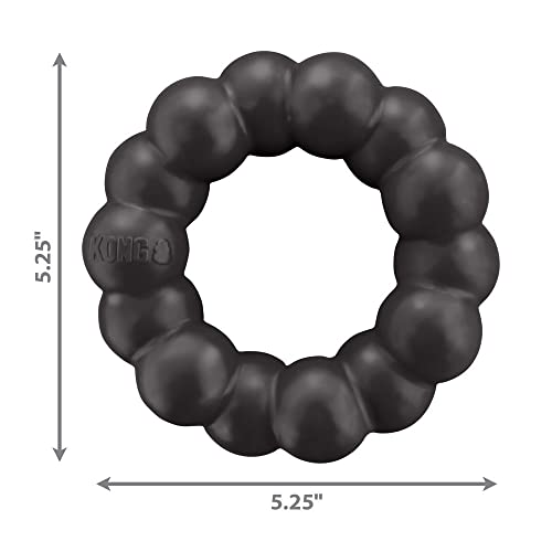 KONG Ring: Extreme Durable Rubber Chew Toy for XL Dogs