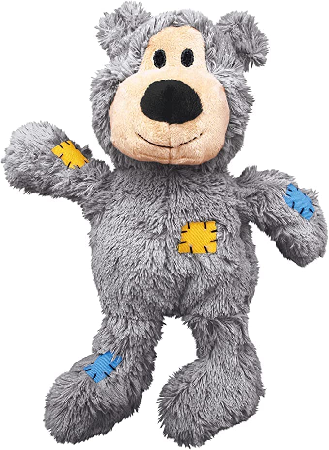 2-Pack Kong Wild Knots Bear Dog Toys for Small/Med Dogs