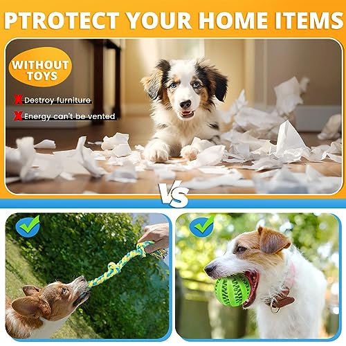 Luxury 8 Pack Christmas Dog Toy Set for Small Dogs