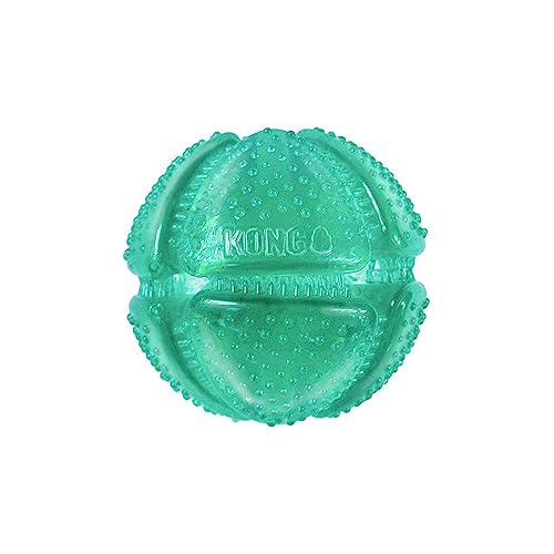 KONG Squeezz Dental Ball - Flexible Textured Chew Toy