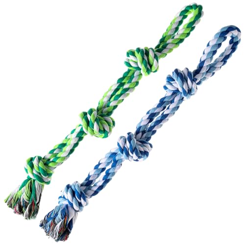 XIGOU Indestructible Dog Rope Chew Toys for Aggressive Chewers