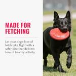 KONG Durable Rubber Flying Disc For Large Dogs