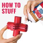 KONG Jump'N Jack - Durable Rubber Chew Toy for Large Dogs