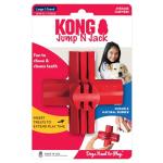 KONG Jump'N Jack - Durable Rubber Chew Toy for Large Dogs
