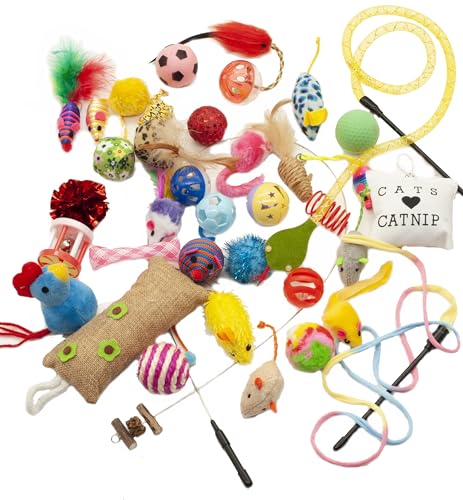 Fashion's Talk Cat Toys Variety Pack - 20 Pieces