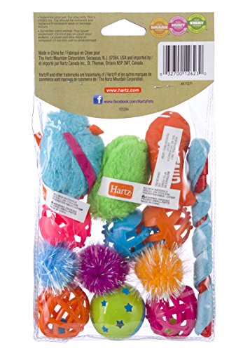 HARTZ Just For Cats Toy Pack - 13 Pieces