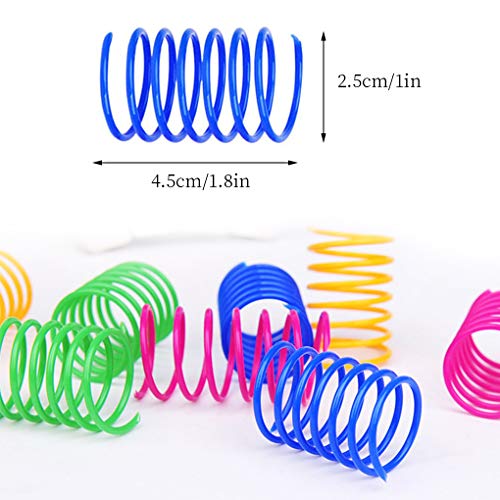 Interactive Durable Cat Spiral Spring Toy Bundle