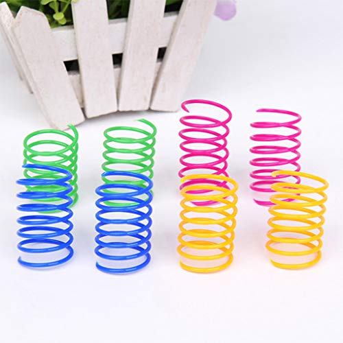 Interactive Durable Cat Spiral Spring Toy Bundle