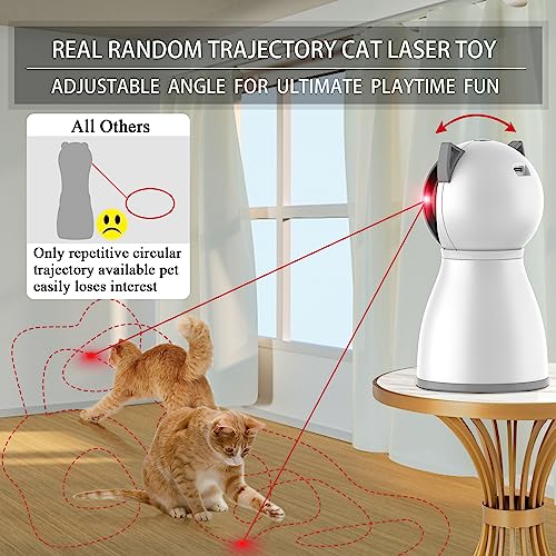 YVE LIFE Cat Laser Toy, 4th Gen Random Trajectory