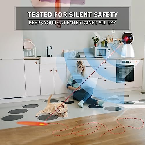 YVE LIFE Cat Laser Toy, 4th Gen Random Trajectory