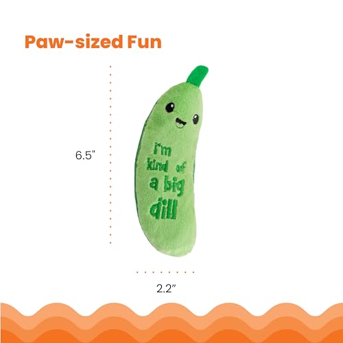 Crunchy Pickle Kicker Catnip Cat Toy for Dental