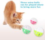 Interactive 3-Level Cat Toy Roller with Colorful Balls