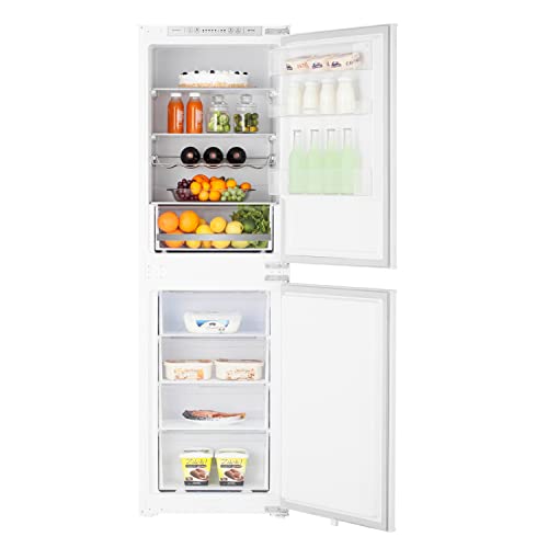 Hisense 233L Built-In Fridge Freezer - White