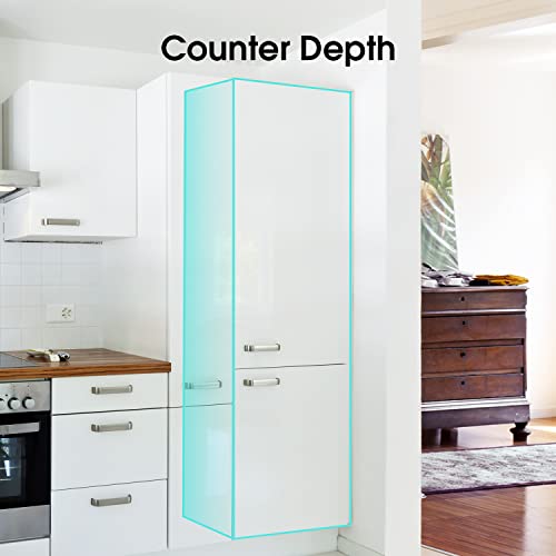 Hisense 233L Built-In Fridge Freezer - White