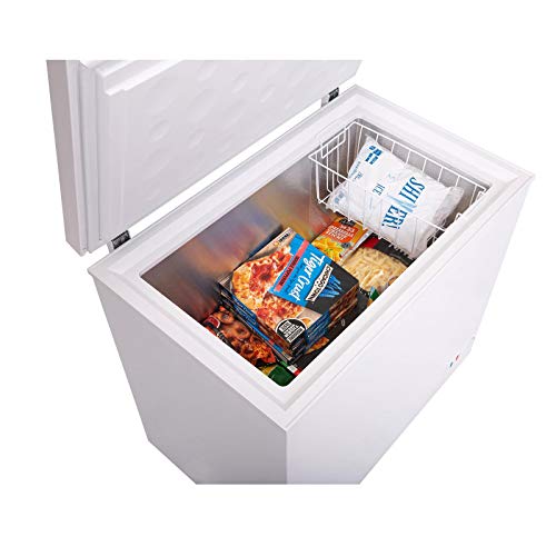SIA CHF200WH 201L Energy Efficient Freezer, White