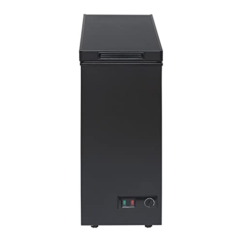 SIA CHF60B Black Compact Chest Freezer, 53L