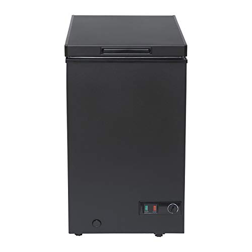 SIA CHF100BL Black 80L Chest Freezer