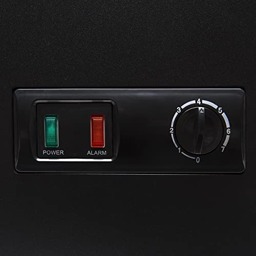 SIA CHF60B Black Compact Chest Freezer, 53L