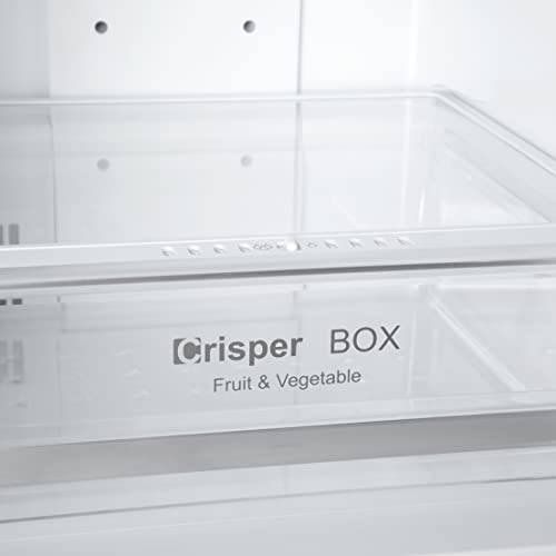 Willow 250L Frost Free Retro Fridge Freezer - Cream