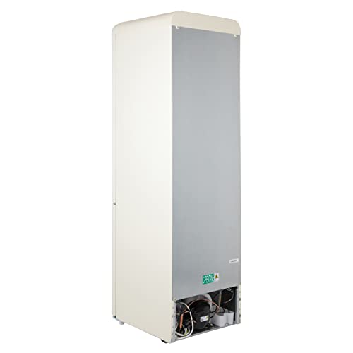 Willow 250L Frost Free Retro Fridge Freezer - Cream