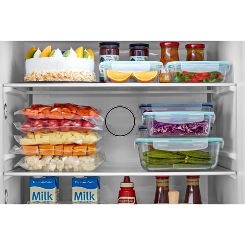 Cookology 70cm French Door Fridge Freezer, 391L