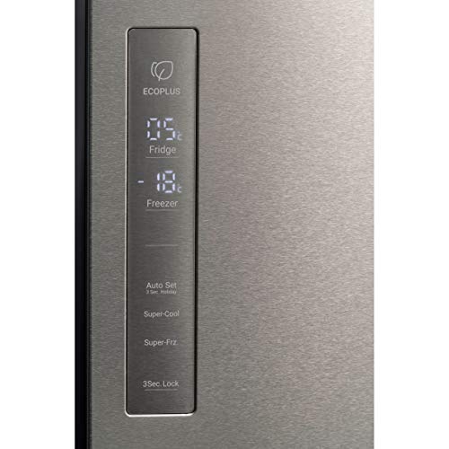 Haier 4-Door Freestanding Fridge Freezer, 528L Silver