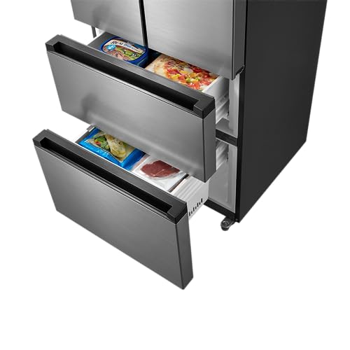 Cookology 70cm French Door Fridge Freezer, 391L