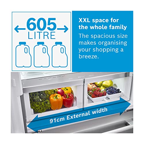 Bosch XXL Capacity French Door Fridge Freezer