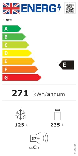 Haier 60/40 WiFi Total No Frost Fridge Freezer