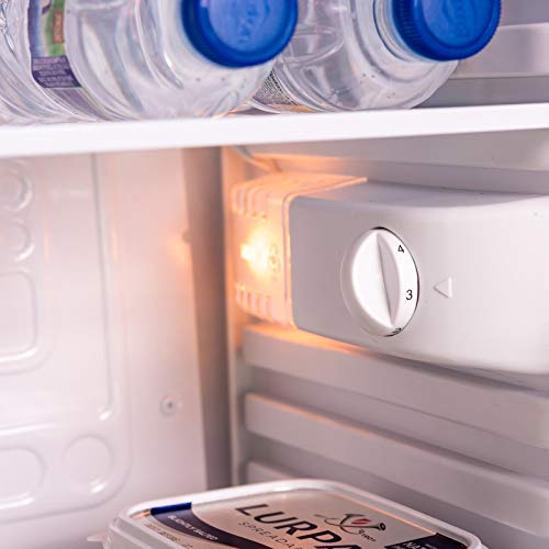 Sia LFS01WH Compact Refrigerator – Stylish Cooling Solution