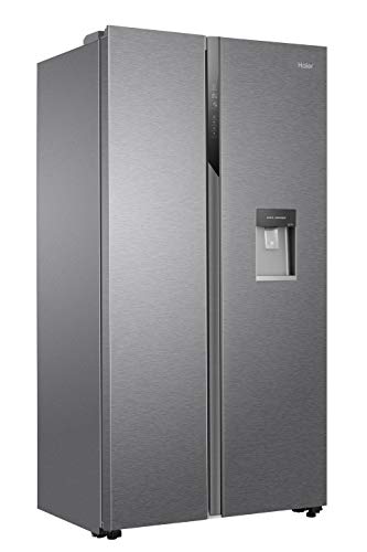 Haier 521L Side-by-Side Fridge Freezer with Dispenser