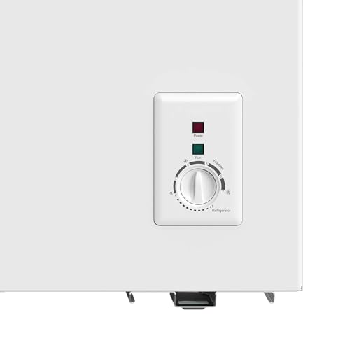 Baridi 99L Chest Freezer with Adjustable Thermostat